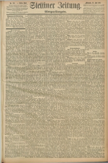 Stettiner Zeitung. 1891, Nr. 335 (22 Juli) - Morgen-Ausgabe