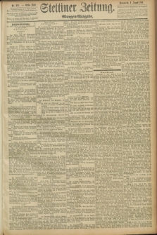 Stettiner Zeitung. 1891, Nr. 353 (1 August) - Morgen-Ausgabe