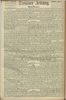 Stettiner Zeitung. 1891, Nr. 362 (6 August) - Abend-Ausgabe