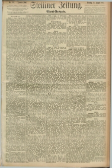 Stettiner Zeitung. 1891, Nr. 382 (18 August) - Abend-Ausgabe
