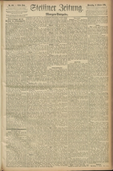 Stettiner Zeitung. 1891, Nr. 469 (8 Oktober) - Morgen-Ausgabe