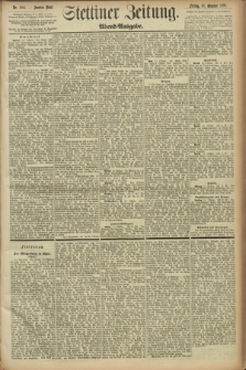 Stettiner Zeitung. 1891, Nr. 484 (16 Oktober) - Abend-Ausgabe