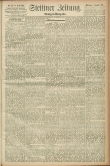 Stettiner Zeitung. 1891, Nr. 563 (2 Dezember) - Morgen-Ausgabe