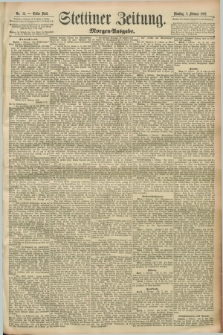 Stettiner Zeitung. 1892, Nr. 53 (2 Februar) - Morgen-Ausgabe