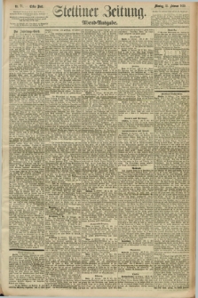 Stettiner Zeitung. 1892, Nr. 76 (15 Februar) - Abend-Ausgabe