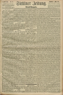 Stettiner Zeitung. 1892, Nr. 110 (5 März) - Abend-Ausgabe