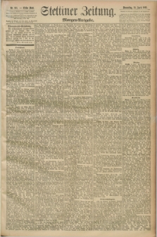 Stettiner Zeitung. 1892, Nr. 185 (21 April) - Morgen-Ausgabe