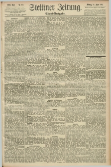 Stettiner Zeitung. 1892, Nr. 192 (25 April) - Abend-Ausgabe