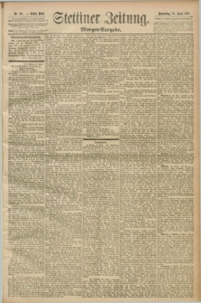 Stettiner Zeitung. 1892, Nr. 197 (28 April) - Morgen-Ausgabe