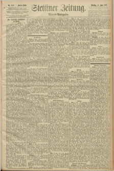 Stettiner Zeitung. 1892, Nr. 284 (21 Juni) - Abend-Ausgabe