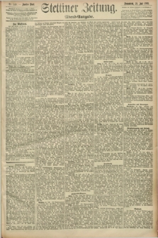 Stettiner Zeitung. 1892, Nr. 340 (23 Juli) - Abend-Ausgabe