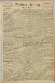 Stettiner Zeitung. 1892, Nr. 361 (5 August) - Morgen-Ausgabe