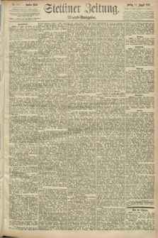 Stettiner Zeitung. 1892, Nr. 386 (19 August) - Abend-Ausgabe