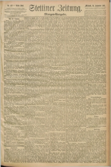 Stettiner Zeitung. 1892, Nr. 429 (14 September) - Morgen-Ausgabe
