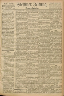 Stettiner Zeitung. 1892, Nr. 433 (16 September) - Morgen-Ausgabe