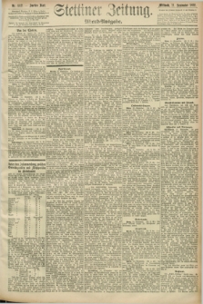 Stettiner Zeitung. 1892, Nr. 442 (21 September) - Abend-Ausgabe