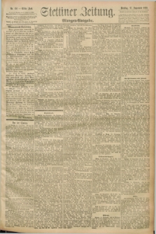 Stettiner Zeitung. 1892, Nr. 451 (27 September) - Morgen-Ausgabe