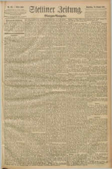 Stettiner Zeitung. 1892, Nr. 491 (20 Oktober) - Morgen-Ausgabe