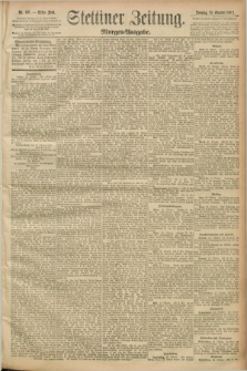Stettiner Zeitung. 1892, Nr. 497 (23 Oktober) - Morgen-Ausgabe