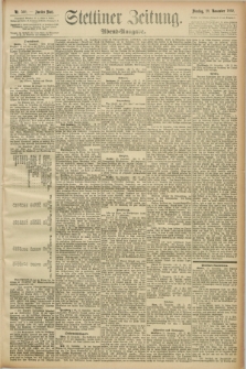 Stettiner Zeitung. 1892, Nr. 560 (29 November) - Abend-Ausgabe