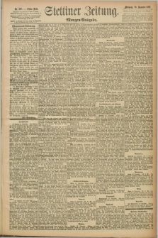 Stettiner Zeitung. 1892, Nr. 607 (28 Dezember) - Morgen-Ausgabe