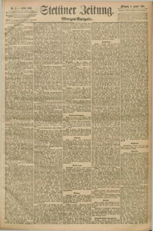 Stettiner Zeitung. 1893, Nr. 5 (4 Januar) - Morgen-Ausgabe