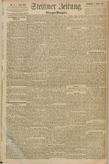 Stettiner Zeitung. 1893, Nr. 11 (7 Januar) - Morgen-Ausgabe