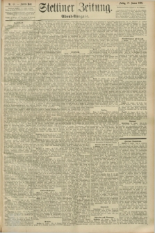 Stettiner Zeitung. 1893, Nr. 46 (27 Januar) - Abend-Ausgabe