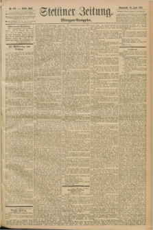 Stettiner Zeitung. 1893, Nr. 199 (29 April) - Morgen-Ausgabe