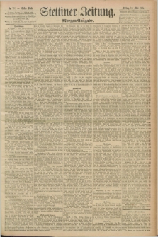 Stettiner Zeitung. 1893, Nr. 231 (19 Mai) - Morgen-Ausgabe