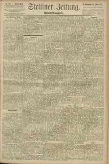 Stettiner Zeitung. 1893, Nr. 234 (20 Mai) - Abend-Ausgabe