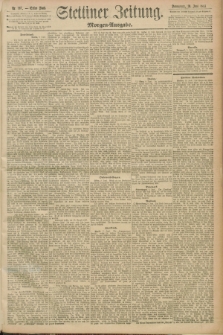 Stettiner Zeitung. 1893, Nr. 267 (10 Juni) - Morgen-Ausgabe