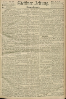 Stettiner Zeitung. 1893, Nr. 331 (18 Juli) - Morgen-Ausgabe