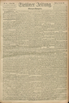 Stettiner Zeitung. 1893, Nr. 343 (25 Juli) - Morgen-Ausgabe