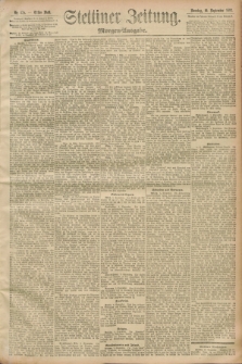 Stettiner Zeitung. 1893, Nr. 425 (10 September) - Morgen-Ausgabe