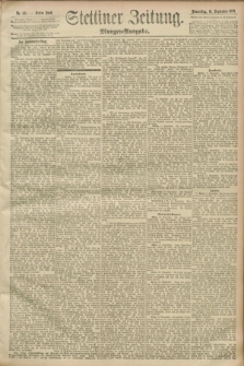Stettiner Zeitung. 1893, Nr. 431 (14 September) - Morgen-Ausgabe