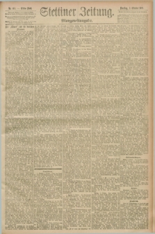 Stettiner Zeitung. 1893, Nr. 463 (3 Oktober) - Morgen-Ausgabe