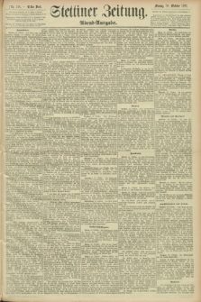 Stettiner Zeitung. 1893, Nr. 510 (30 Oktober) - Abend-Ausgabe
