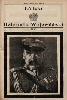 Łódzki Dziennik Wojewódzki. 1935, nr 10