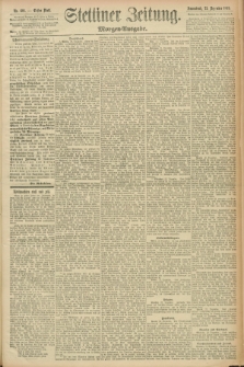Stettiner Zeitung. 1893, Nr. 601 (23 Dezember) - Morgen-Ausgabe