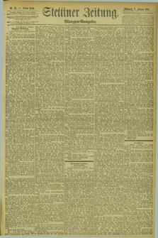Stettiner Zeitung. 1894, Nr. 62 (7 Februar) - Morgen-Ausgabe