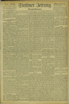 Stettiner Zeitung. 1894, Nr. 90 (23 Februar) - Morgen-Ausgabe