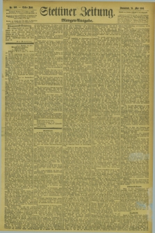 Stettiner Zeitung. 1894, Nr. 240 (26 Mai) - Morgen-Ausgabe