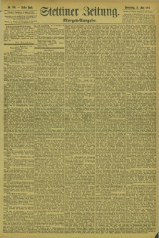 Stettiner Zeitung. 1894, Nr. 248 (31 Mai) - Morgen-Ausgabe
