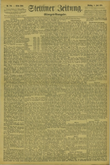 Stettiner Zeitung. 1894, Nr. 256 (5 Juni) - Morgen-Ausgabe