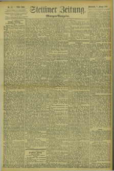 Stettiner Zeitung. 1895, Nr. 55 (2 Februar) - Morgen-Ausgabe