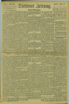 Stettiner Zeitung. 1895, Nr. 56 (2 Februar) - Abend-Ausgabe