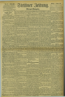 Stettiner Zeitung. 1895, Nr. 59 (5 Februar) - Morgen-Ausgabe