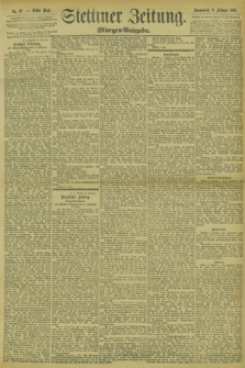 Stettiner Zeitung. 1895, Nr. 67 (9 Februar) - Morgen-Ausgabe