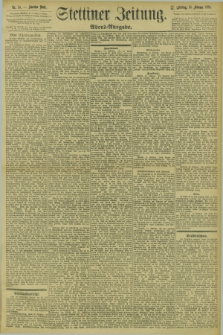Stettiner Zeitung. 1895, Nr. 78 (15 Februar) - Abend-Ausgabe